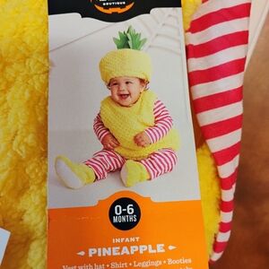 Yellow Pineapple Infant Costume